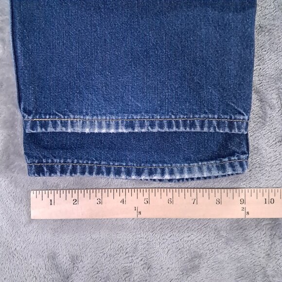 Vintage Levis SILVERTAB Jean Mens 34x31, Tag 34x34 Y2K Low Loose  Blue Denim - Picture 9 of 12